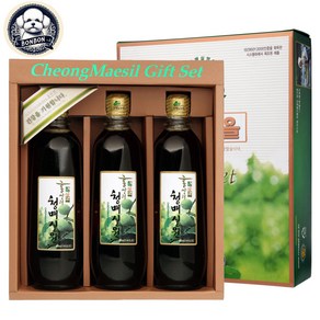 홍쌍리 청매실원 선물세트 7호, 600ml, 3개