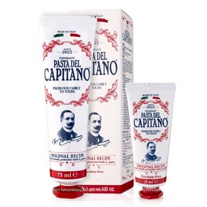 카피타노 1905 오리지널 레시피 치약 75ml+오리지널레시피25ml, 1개