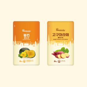 세미 호박 단호박 라떼 펌킨 페이스트 고구마 페이스트, [1]호박 1kg, 1개, 1kg, 1개입