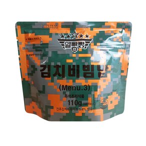 일빵빵 김치스프비빔밥 메뉴3., 1개, 110g