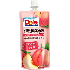 DOLE 워터젤리 복숭아맛 130ml 20개