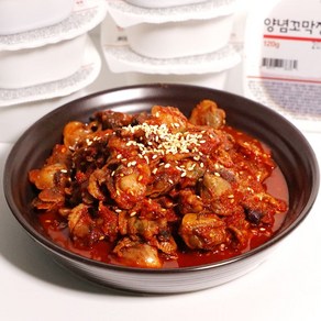 남해 새꼬막 양념 꼬막장 120g 6팩, 6개