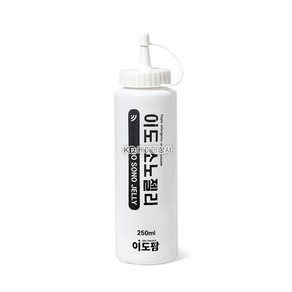 이도팜 소노젤리 블루 투명 250ml 소노겔 초음파젤 화이트 ECG 파랑