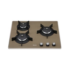 [부산 양산 김해] 린나이 빌트인 가스쿡탑 RBR-PF3031BD (브라운)560x480, RBR-PF3031B(브라운)560x480mm, 창원, LPG(프로판가스)