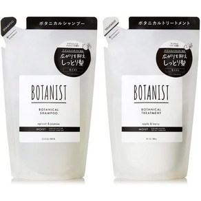 일본직발송 6. BOTANIST (보타니스트) 【신모델】 BOTANIST 보타니스트 샴푸 트리트먼트 세트 리필 【모, 1. 모이스트, 1. 모이스트, 1개