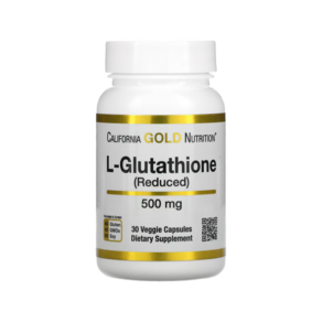 캘리포니아 CGN 환원형 글루타치온 500mg Glutathione 30캡슐, 1개, 30정