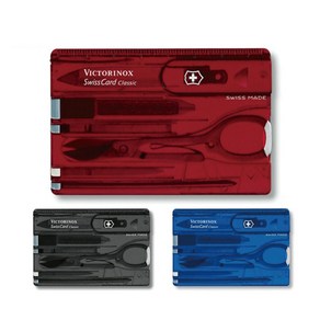 빅토리아녹스 VICTORINOX 스위스 카드 T 멀티툴 07100T, 레드, 1개