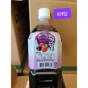 파낙스 참다음 복분자 음료베이스, 1.5L, 8개