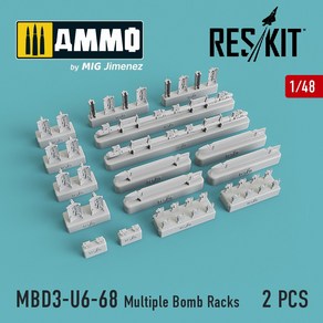 CGRS48-0095 1대48 MBD3-U6-68 폭탄 랙 2개 포함 -Su-17 Su-24 Su-30 Su-34 Su-35, 1개