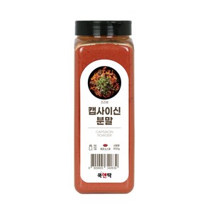 쿡앤딱 캡사이신 분말 450g 매운맛 매운 라면 볶음 소스 닭갈비 고추장 매운양념 가루