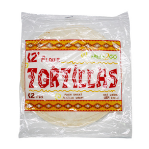 인도밀 또띠아 또띠야 또르띠아 브리또 TORTILLAS12인치 냉동포장, 1.164kg, 2개