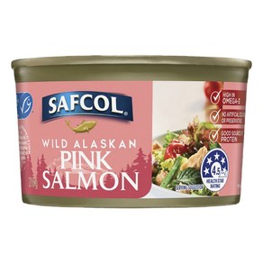 사프콜 와일드 알래스카 핑크 연어 살몬 210g Safcol Wild Alaskan Pink Salmon