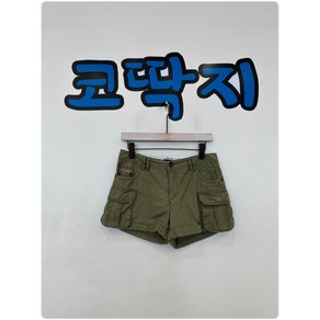 여05089 UGIZ정품 카고 반바지 숏팬츠 면 중고구제 코딱지구제