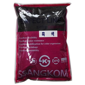 탄성 줄눈 시멘트 퍼펙트라인1 흑색2kg, 1개