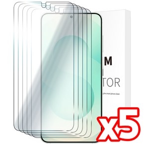 벌크온 1+1+1+1+1 갤럭시 S25 플러스 울트라 국산 PET 플랫핏 평면 액정 보호 필름, 5개입
