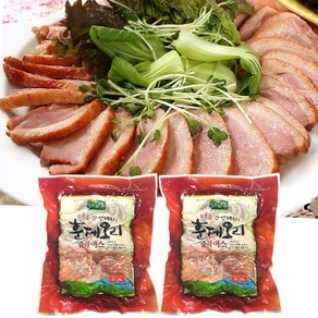 오리 쫄깃하고 담백한 슬라이스 훈제오리 800gx2팩, 2개, 800g