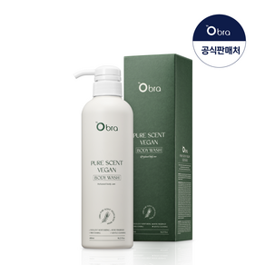 오브라 비건 바디워시 플로럴머스크향 자연유래성분 480ml, 1개