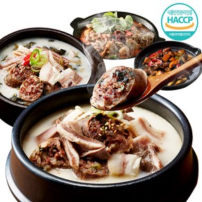 [용가마순대] 토종순대국 510g x 10팩(토종순대+사골육수+들깨가루), 10개