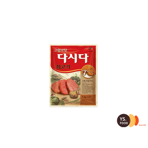 CJ제일제당 백설 쇠고기 다시다 1kg, 1개