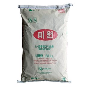 대상 미원 노말 25kg 업소용 대용량