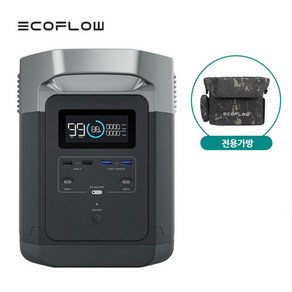 에코플로우 델타 EF DELTA 1300 휴대용 파워스테이션 대용량배터리 1800W 1260Wh 리튬이온 고속충전 캠핑 낚시 차박 드론 야외작업용