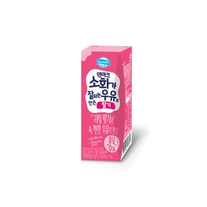 동원 덴마크 소화가 잘되는 우유로 만든 딸기 190ml 24팩(1box)/무료배송, 24개