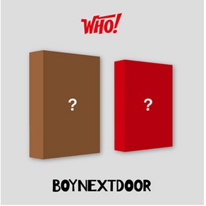 개봉앨범 포토카드 없음 / 보이넥스트도어 (BOYNEXTDOOR) - 1st Single WHO 2종 세트