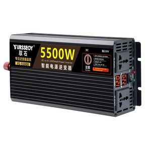 차량용 인버터 12V 24V전용 220V 캠핑용 자동차 차박, 2600W(전압 표시) 220V 12V, 1개