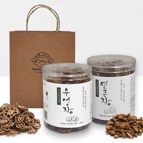 국내산 우엉차 연근차 세트 (우엉차 100g + 연근차 80g), 1개, 1개입