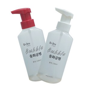 버블 중화공병 중화제 공병 230ml 거품중화, 1개