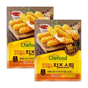 쉐푸드 모짜렐라 치즈스틱 800g, 2개