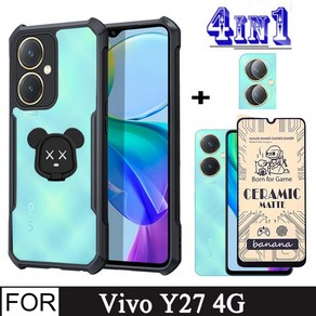 fo Vivo Y35 Y27 Y12s Y02s Y02 Y36 Y20s G V27 V25 Po 5G 4G 4 in 1 Tempeed Glass Sceen Potecto