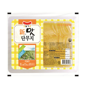 일가집 반달단무지2.5kg x 4ea 1box, 4개, 2.5kg