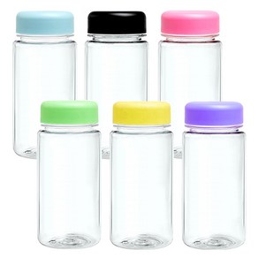 BPA Fee PET 미니무지보틀350ml 500ml 물병 물통 기념품 답례품 졸업 입학 체육대회 운동회 개업 집들이 선물, 350ml, 1개