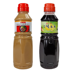 성수 돈코츠라멘소스350ml & 고찍소스 고기에 콕 만두 전에 콕콕 곁들이 채소는 고찍으로, 350ml, 1개