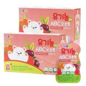 [오르토] 유기농 ABC 오르토주스, 20개, 100ml