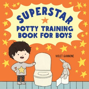 (영문도서) Superstar Potty Training Book for Boys Paperback