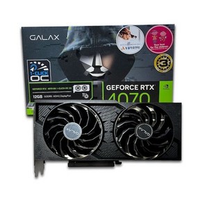 갤럭시 갤럭시 GALAX 지포스 RTX 4070 2X D6 12GB