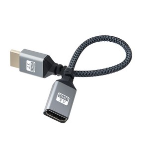 컴스마트 HDMI 연장케이블 젠더 MF 4K 60Hz UHD 20cm, 1개