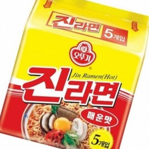 반품불가 오뚜기 진라면멀티 750(매운맛) 5개입-개 (1개입)