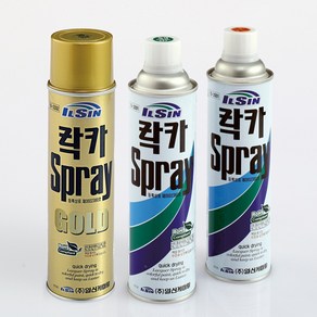 일신 락카 스프레이 페인트 도색 리폼 도장 기타, 20개, 은색, 420ml