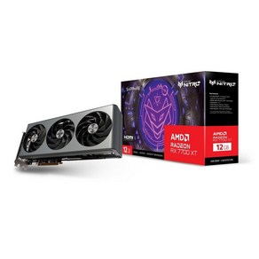 SAPPHIRE NITRO+ Radeon RX 7700 XT GAMING OC 12GB GDDR6 11335-02-20G VD8652 다이캐스트