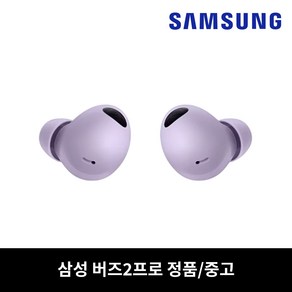 사본 - 삼성 버즈2프로 퍼플 이어버드 단품 중고 정품 SM-R510, 퍼플(왼쪽)