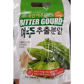 국산 여주 100% 여주 추출분말 60g (2g X 30포), 1개