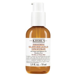 KIEHL'S SINCE 1851 Kiehls Smoothing Oil-Infused Leave-In Concentate 키엘 오일 인퓨즈드 리브인 컨센트레이트 75ml, 1개