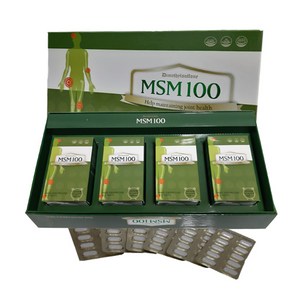 [아리바이오] MSM100(엠에스엠100) 500mg x 240T, 1세트, 240정