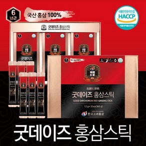 한국고려홍삼 굿데이즈 홍삼스틱 30포, 360g, 1개