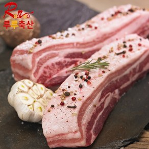 [루루축산] 삼겹살 보쌈수육용 500G+500G 총 1kg, 500g, 2개