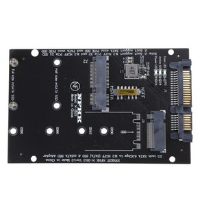 M.2 MSATA SSD 하드 드라이브에 대한 미니 PCI-E 카드 보드 컨버터 SATA 3 어댑터 2