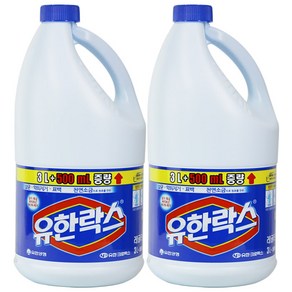 유한락스 레귤러, 3.5L, 2개